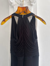 Halter Style Ruched dress with Empire Waist