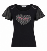 Mesh Sleeve T-shirt