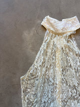 Sheer Lace Gown