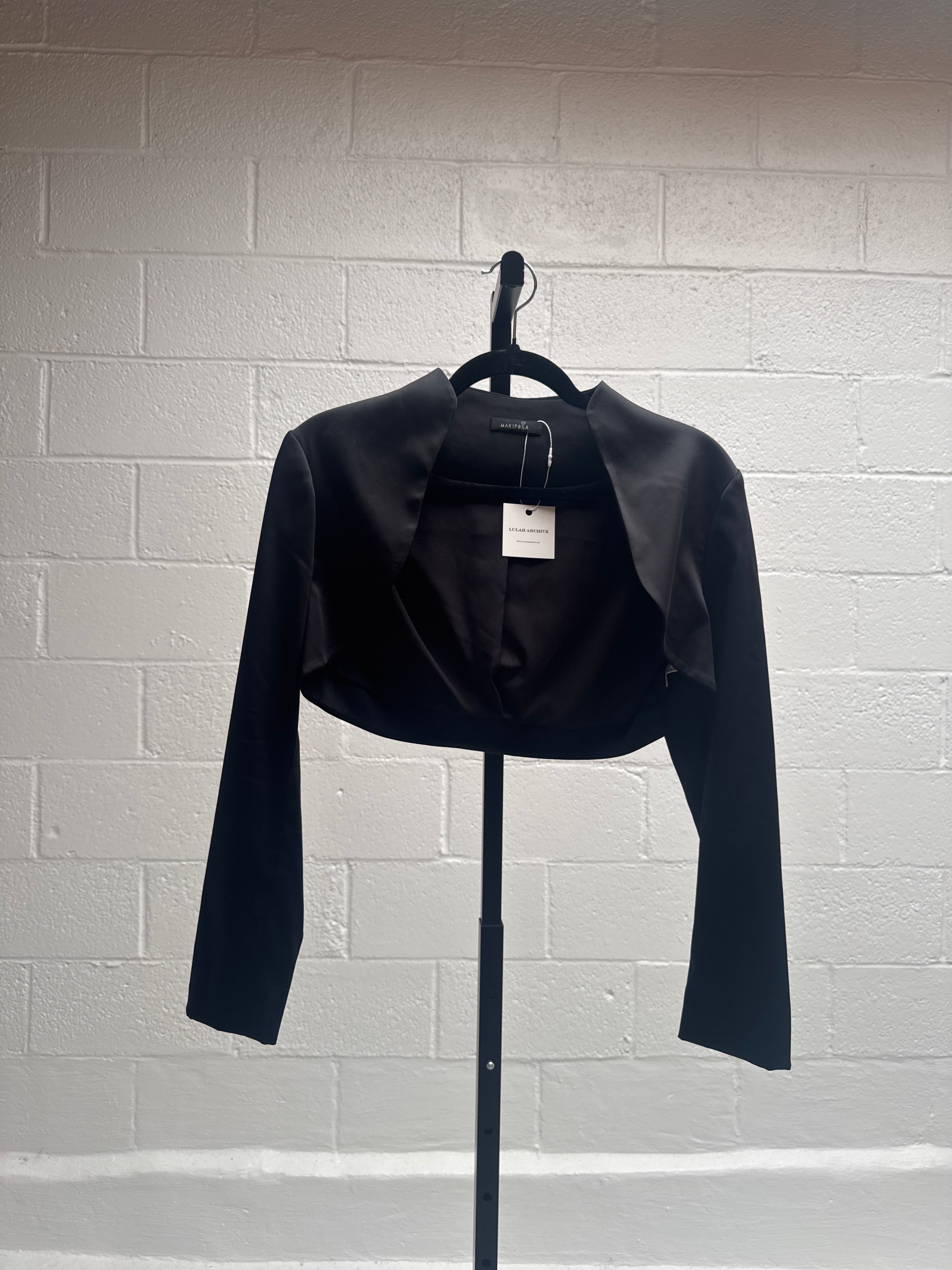 Black Silk Bolero