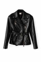 Fabbie Biker Leather Jacket