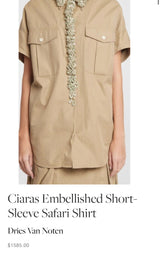 Shirt with Embelishment