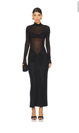 Myla Black Dress
