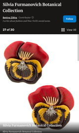 Floral Clip Earrings