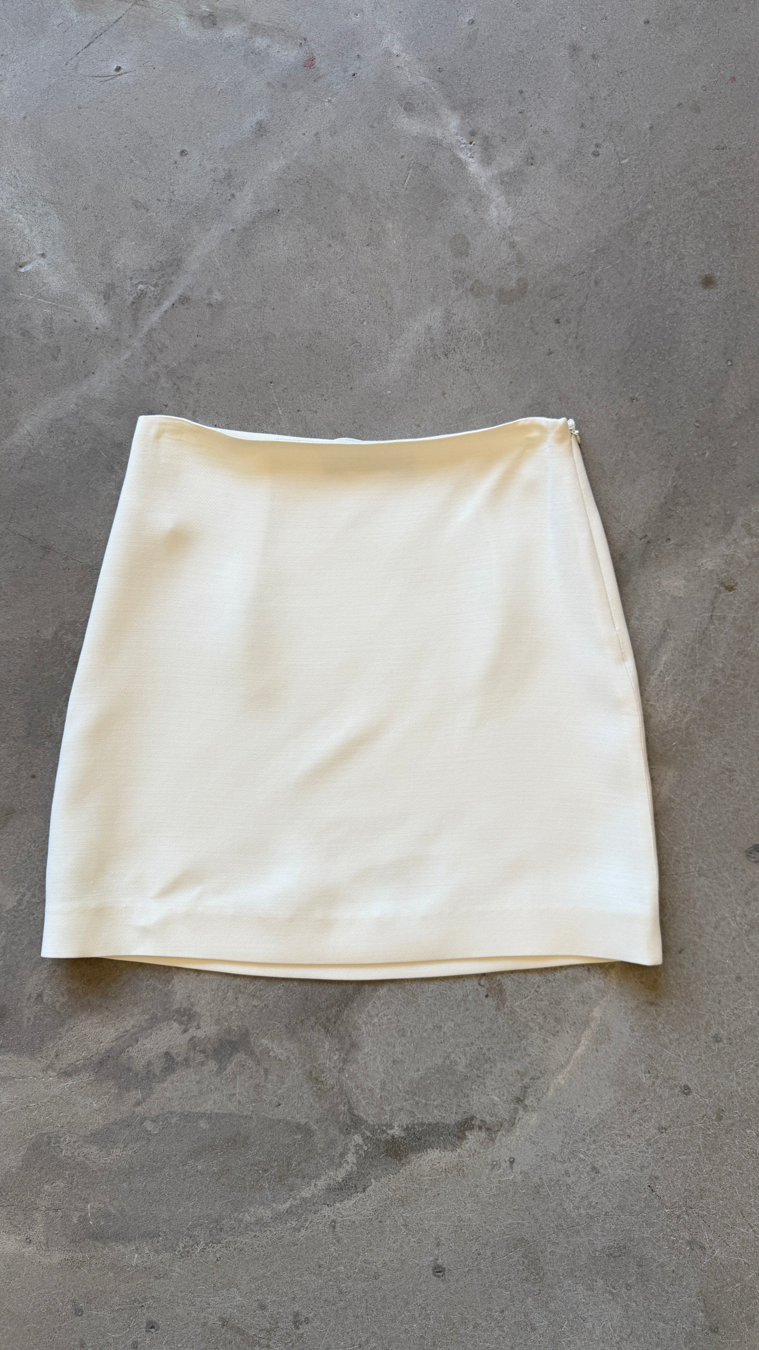 White Polo Mini Skirt