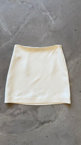 White Polo Mini Skirt
