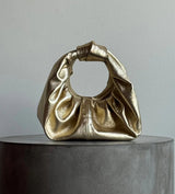 Gold Leather Lulah Bag