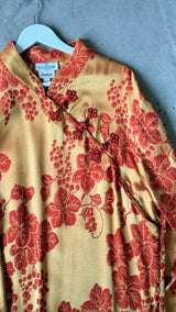 Vintage Mandarine Rope-Dress