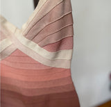Ombré Bandage Dress