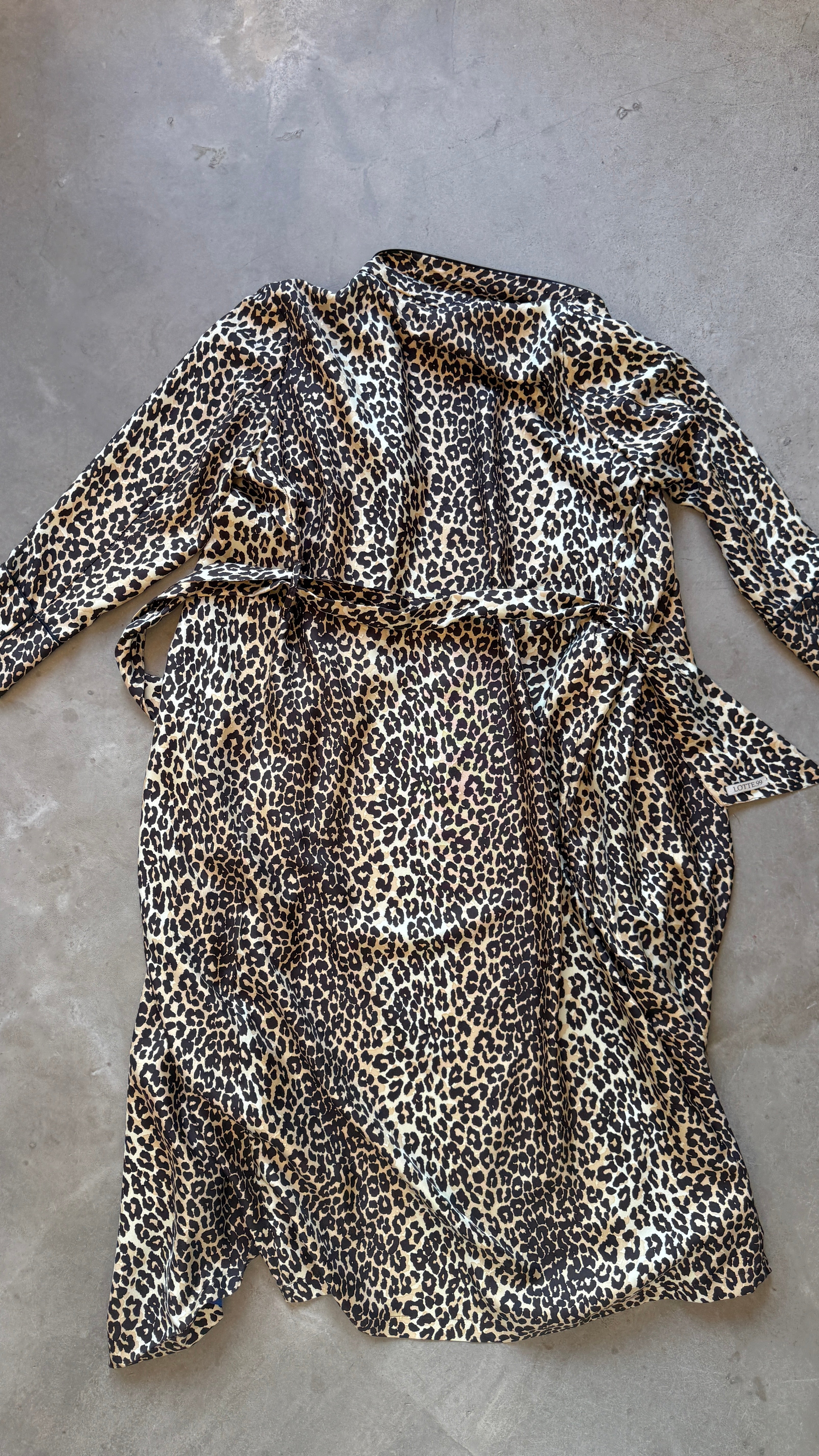 Silk Leopard Jacket