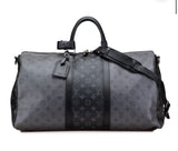 Louis Vuitton Monogram Eclipse Reverse Keepall Bandouliere 50