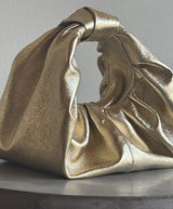 Gold Leather Lulah Bag