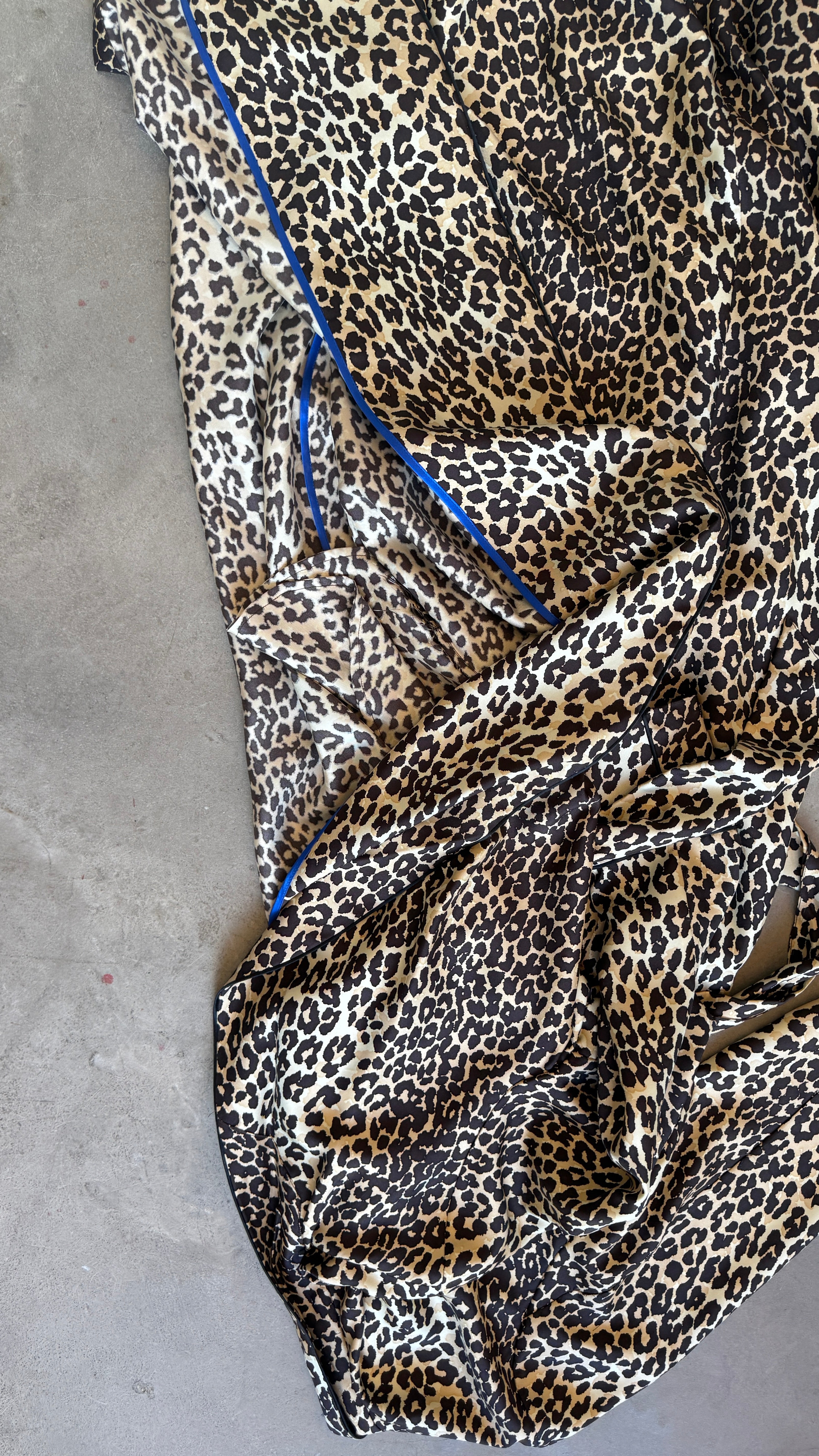 Silk Leopard Jacket