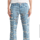 Distressed Denim Jeans