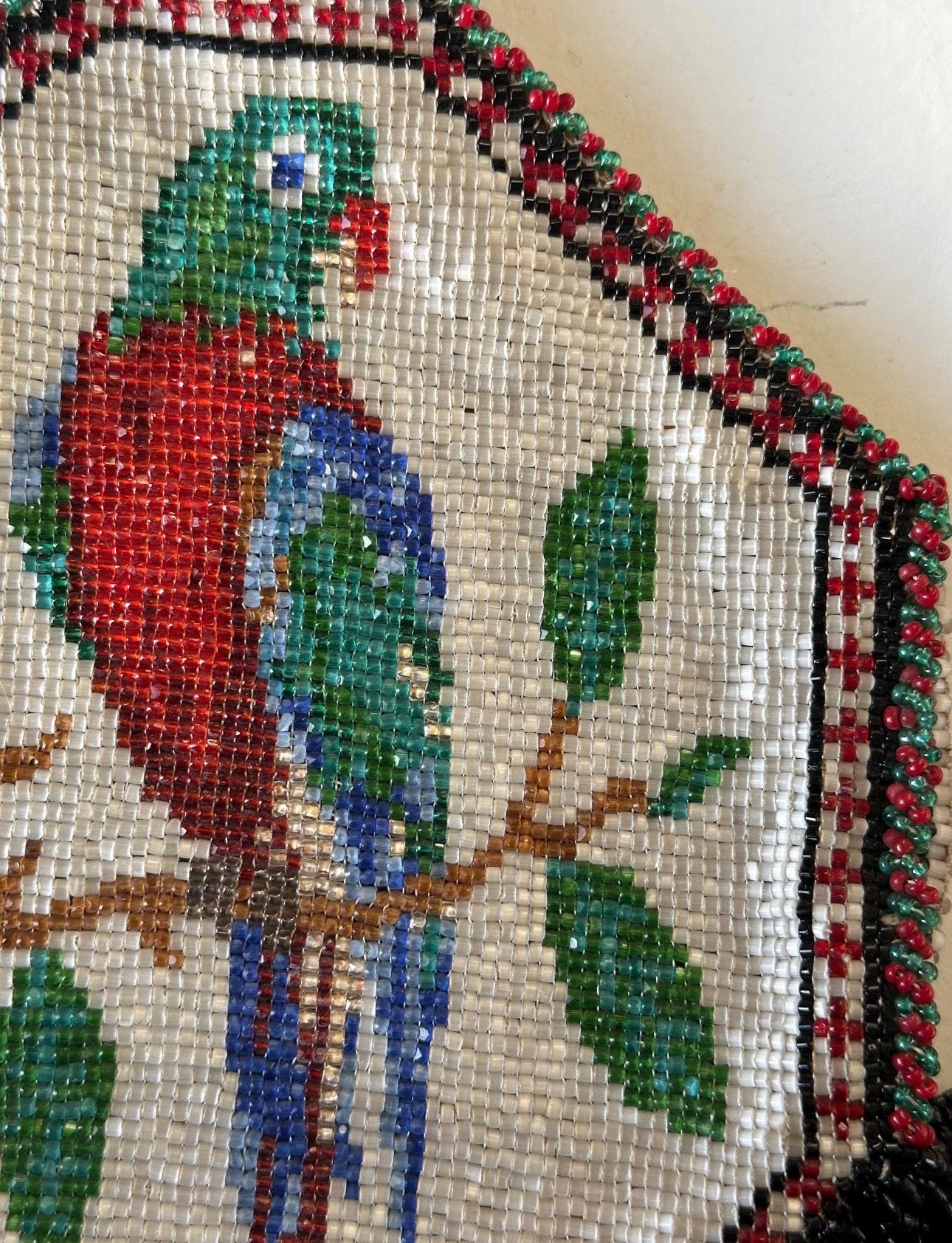 Hand beaded bag from the 1930’s