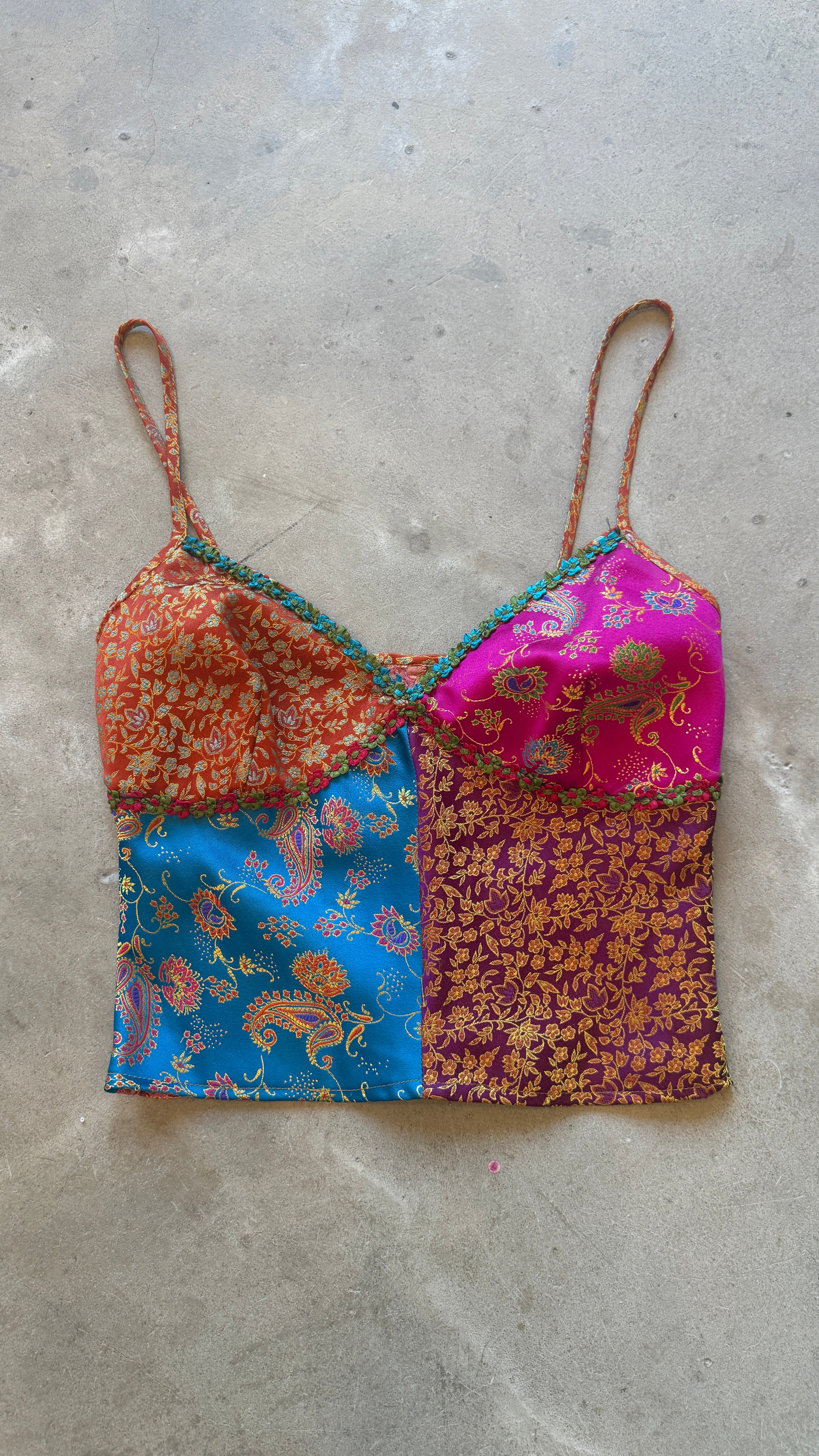 Vintage Patchwork Top