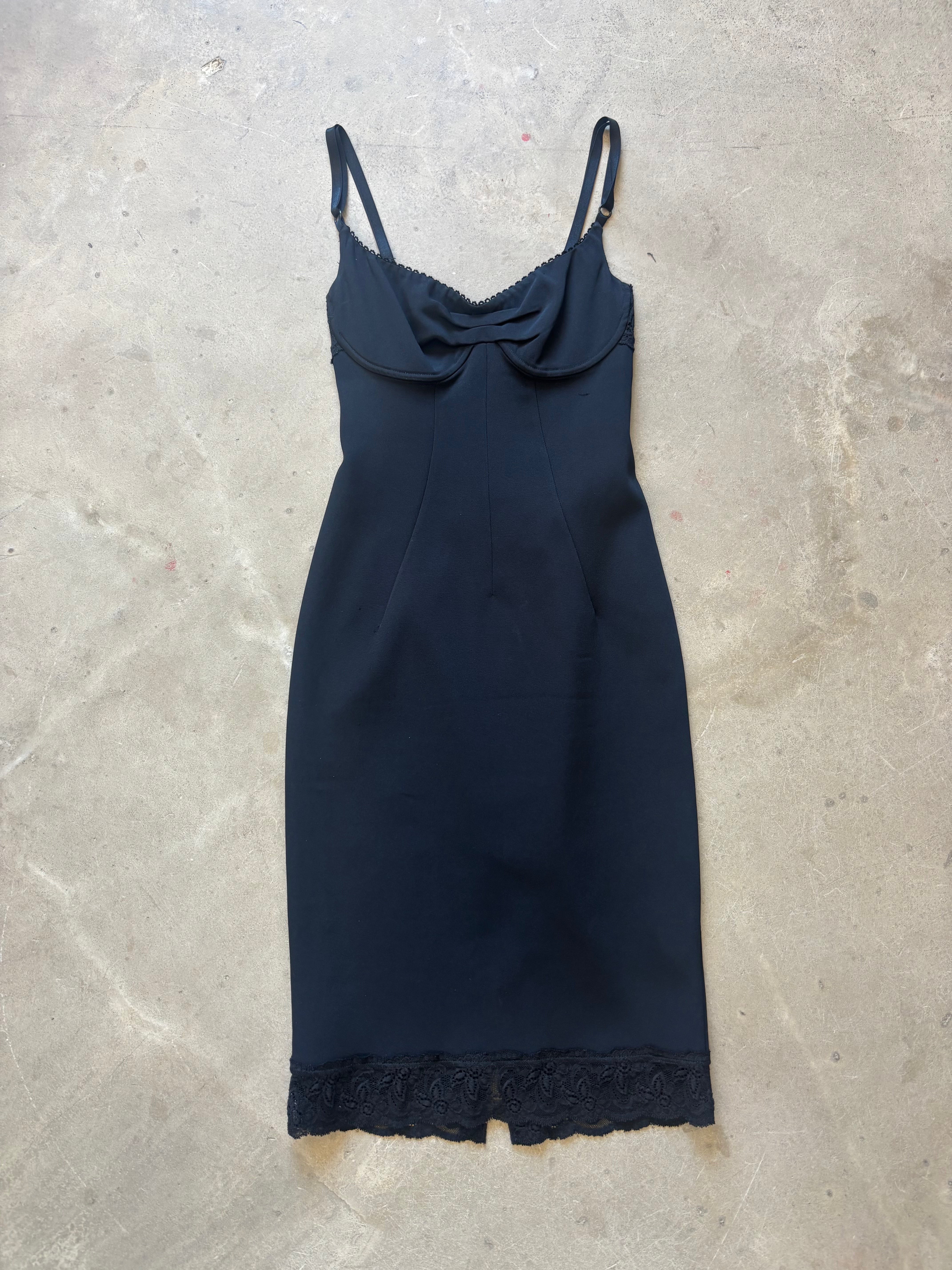 Black Perfect Midi Dress