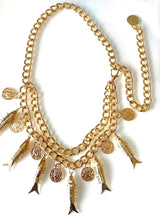 Vintage Fish Chain Belt