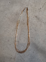 Dainty Beaded String Necklace