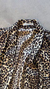 Silk Leopard Jacket