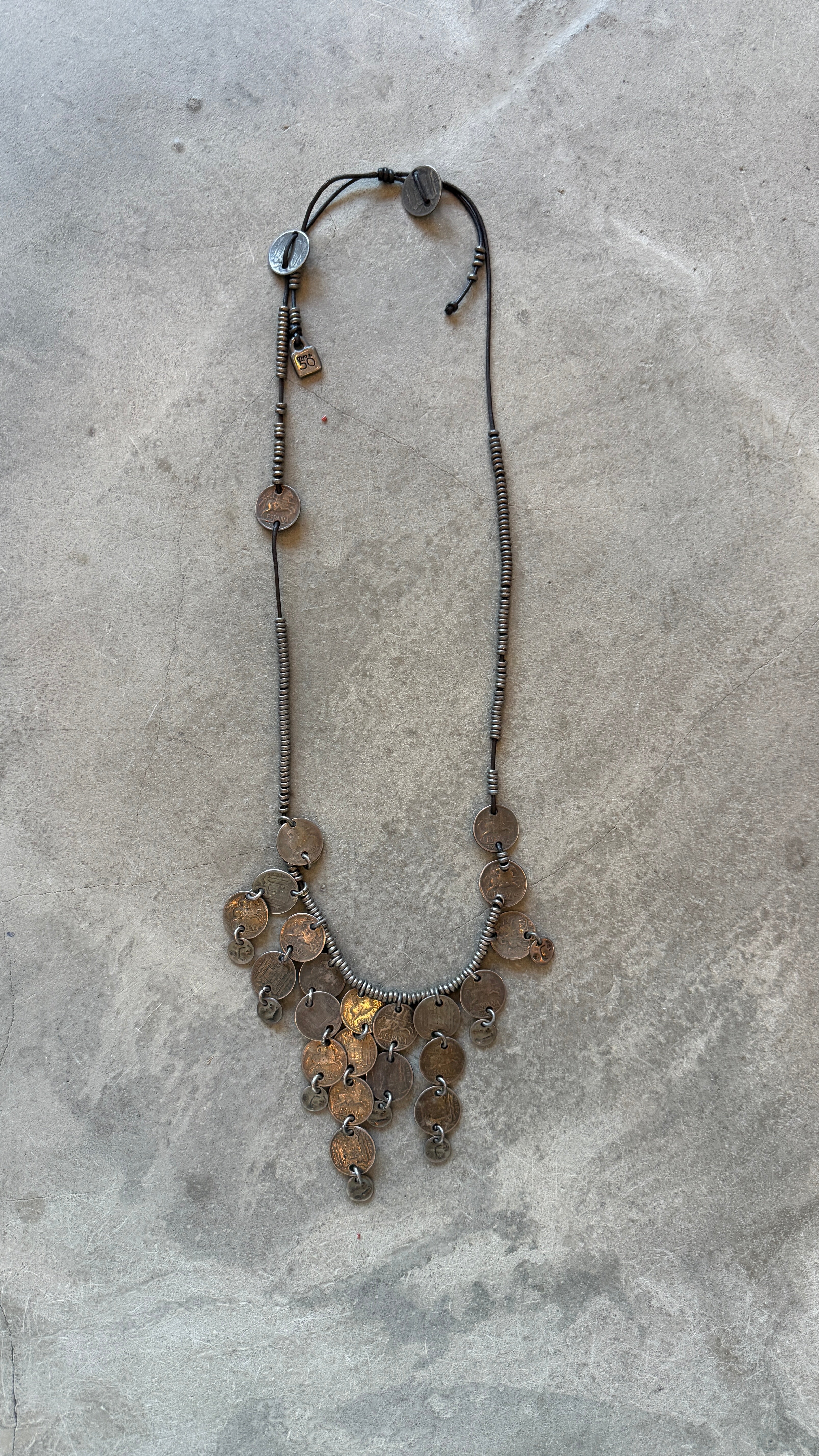 Vintage Coin Necklace