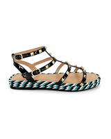 Garavani Stud Espadrille Sandals