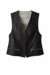 Vintage Leather Vest