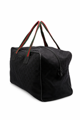 GG Canvas Web Carry-On Duffle Bag