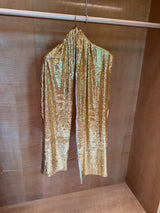 Gold Sequin Scarf