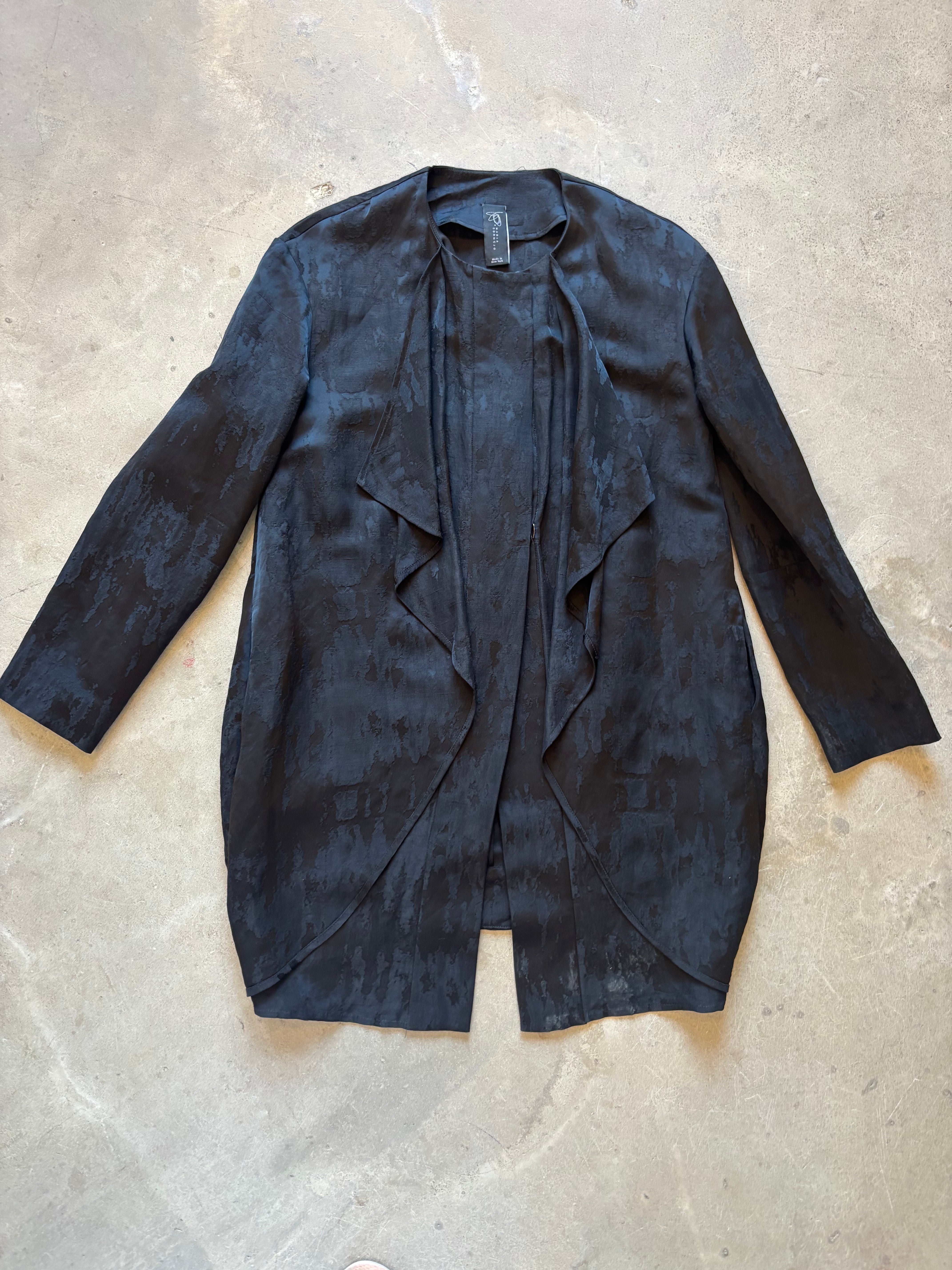 Black Brocade Jacket