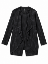 Black Brocade Jacket