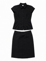 Black Skirt Set