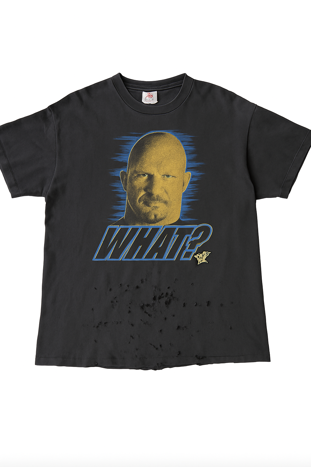 Vintage 2001 WWF Stone Cold Steve Austin “WHAT?” T-Shirt