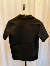 Neoprene Short-Sleeve Top