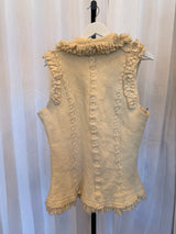 Sculptural Felted Wool Vest