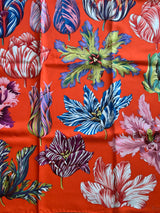 “Tulipomanie” Silk Scarf