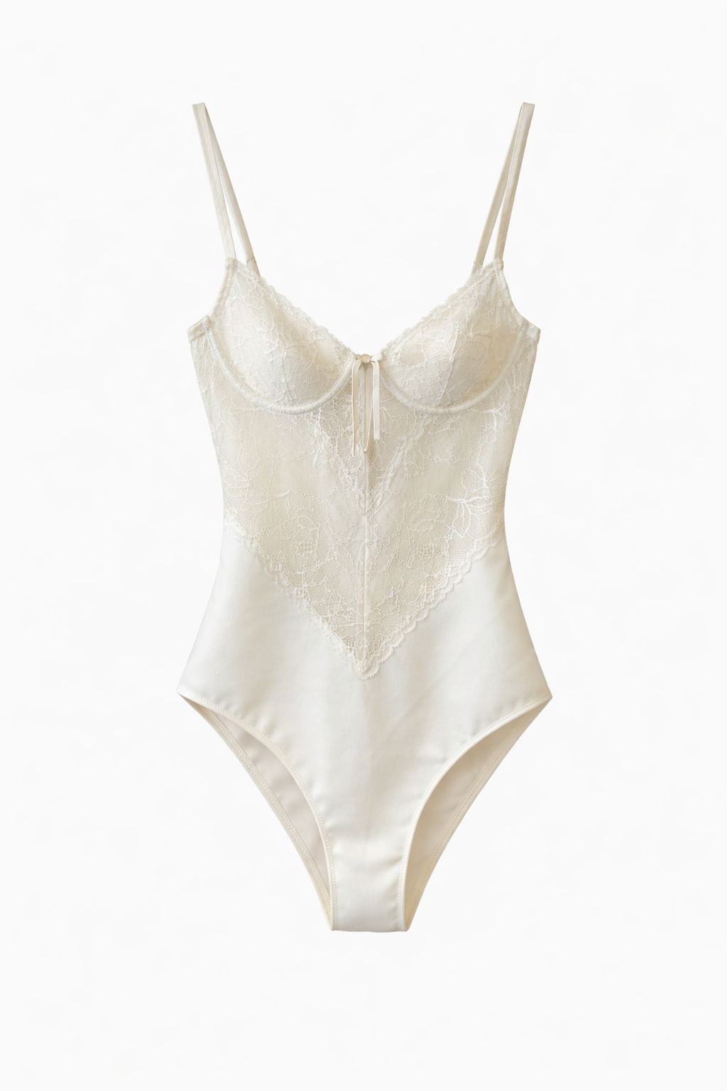 White Lace Bodysuit