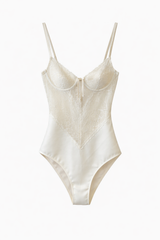 White Lace Bodysuit