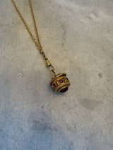 Dainty Embellished Box Necklace