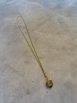Dainty Embellished Box Necklace