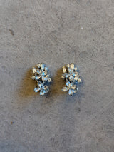 Flower Diamanté Earrings