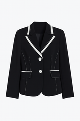 Black and White Blazer