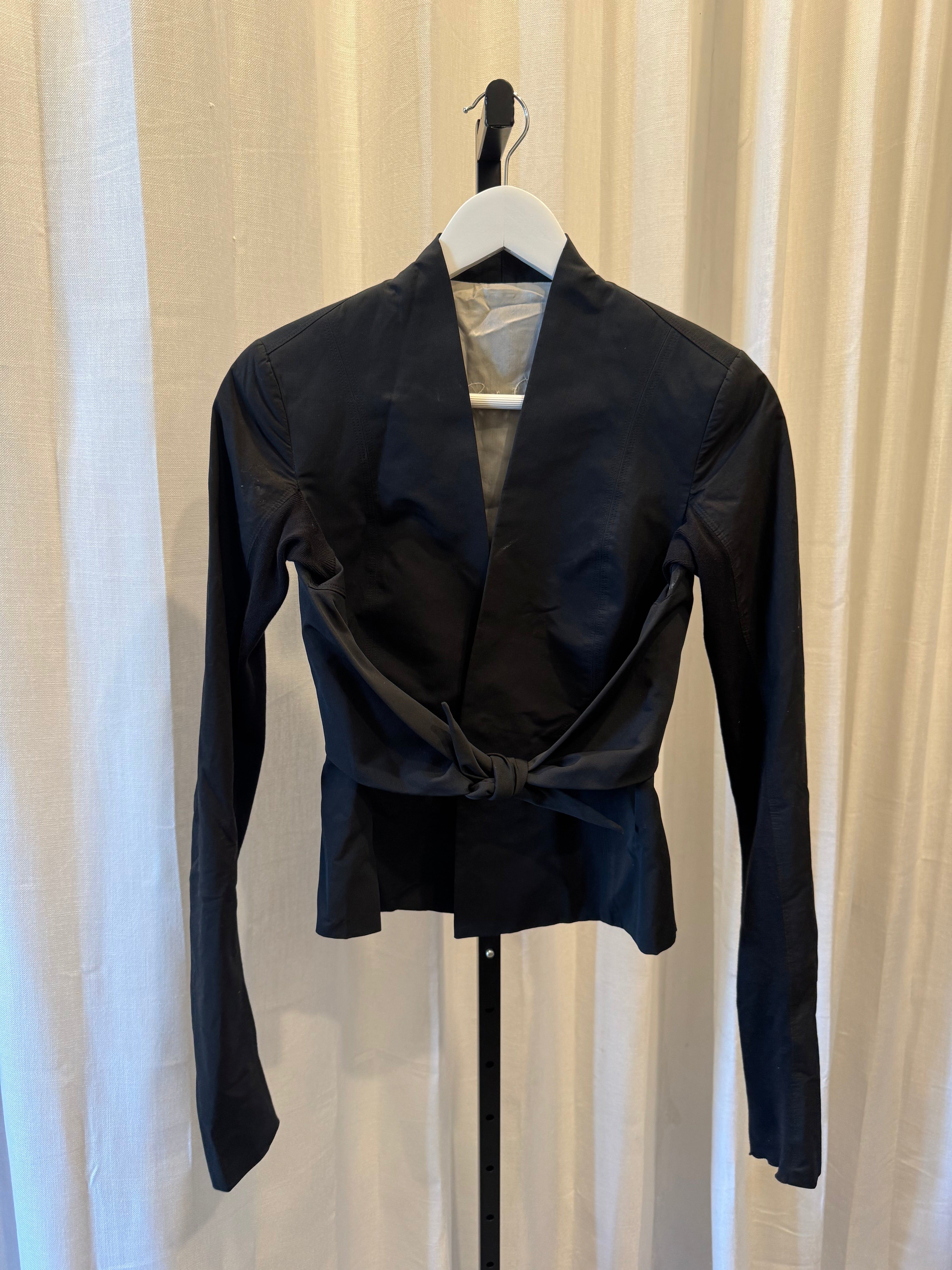 Wrap Jacket with Tie Closure SS09
