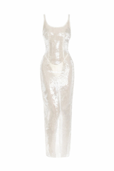 White Sparkle Dress