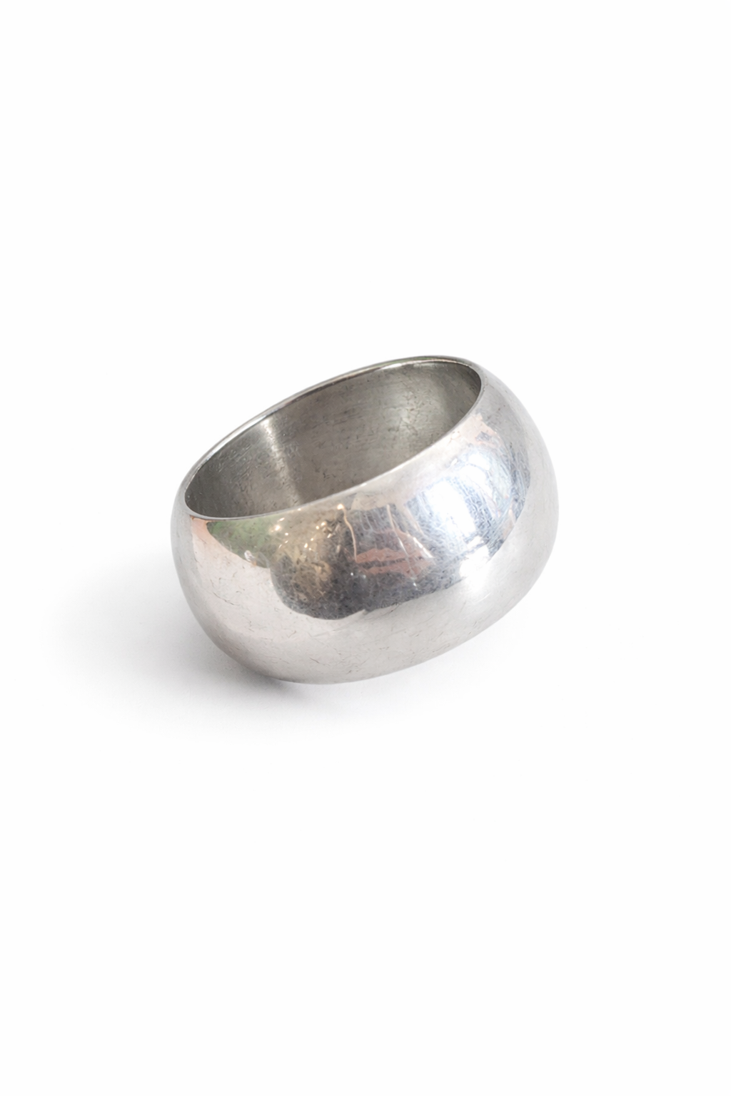Rounded Silver Ring