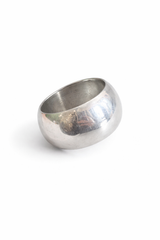 Rounded Silver Ring