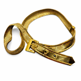 Vintage Whiting and Davis Gold Mesh belt