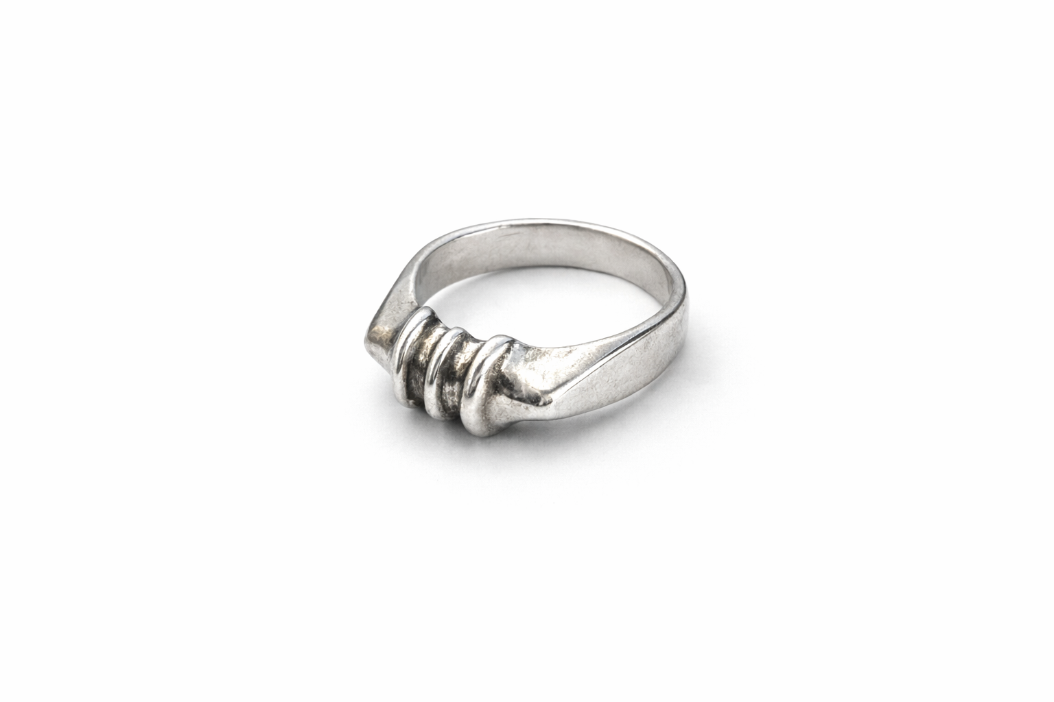 Spiral Silver Ring