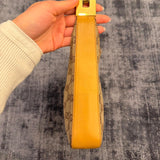 Vintage Canvas and Leather Shoulder Bag