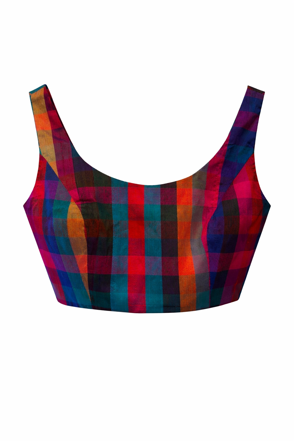 Plaid Crop Top